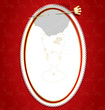 background golden lady background golden lady