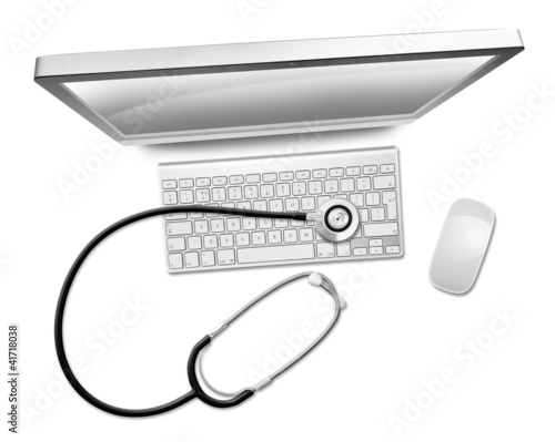 Photo: workstation stethoscope workstation stethoscope