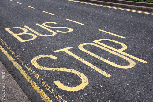 Photo: bus stop bus stop