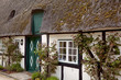 Reetdachhaus in Sieseby, Schleswig-Holstein,Deutschland