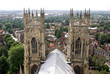 York minster from above