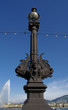 Element of decoration at the Geneva's bridge, Swiss