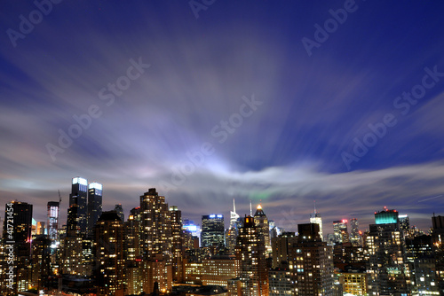 Photo: New York by night New York by night