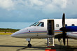 Photo: Private propeller plane waiting Private propeller plane waiting