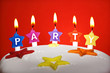 Birthday party cake