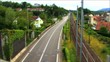 Video: Verkehr auf Strasse und Schiene im Zeitraffer mit Tiltshift Verkehr auf Strasse und Schiene im Zeitraffer mit Tiltshift