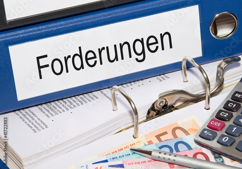 Photo: Forderungen Forderungen