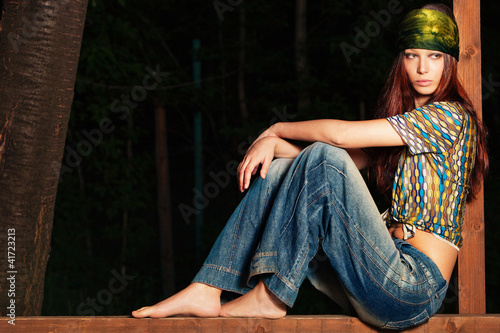 Photo: hippie look hippie look