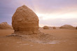The limestone formation rocks on sunrise in the Western White D The limestone formation rocks on sunrise in the Western White D