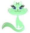 yeşil kedi