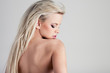 Over a shoulder