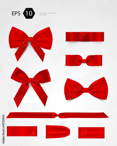 Vector: Vector bow collection Vector bow collection