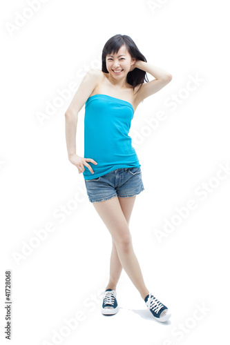 Photo: 笑顔の女の子 笑顔の女の子