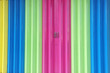 Foto: colorful paint on metal sliding doors colorful paint on metal sliding doors