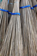 detailed texture of a broom stick