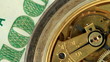 dollar and the old pendulum clock. loopable. dollar and the old pendulum clock. loopable.