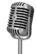 Photo: retro microphone retro microphone