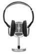 retro microphone