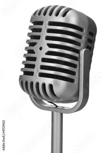 Photo: retro microphone retro microphone