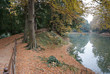 park with a pond