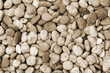 gravel background sepia
