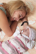 Mother with baby