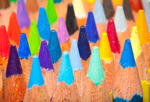 Photo: pencils background pencils background