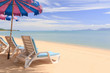 chair on the beach