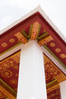 thai pattern on tha wall