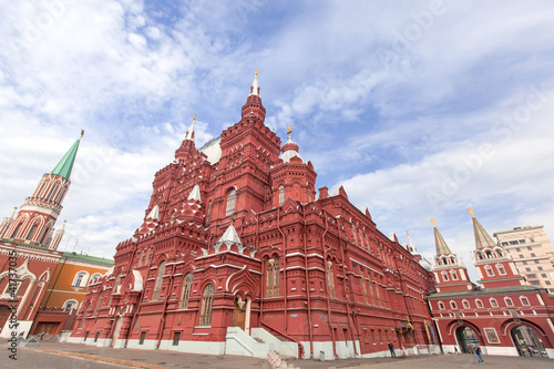 Photo: History Museum at Red Square in Moscow History Museum at Red Square in Moscow
