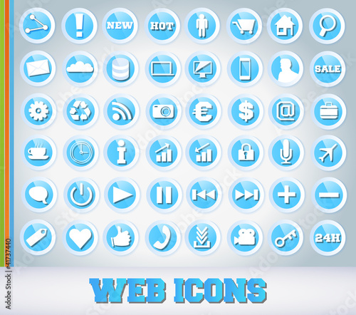 Vector: Icons Set for Web Applications Icons Set for Web Applications