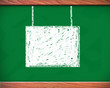 blackboard with wooden blackboard with wooden