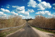 Damaged road