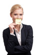 Foto: Tongue out businesswoman Tongue out businesswoman