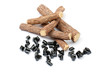 liquorice roots with candy