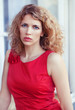 woman in red woman in red