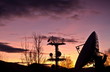 Satellite broadcasting dish