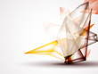 abstract background with volume figures