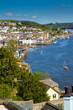 Dartmouth town on the banks of the River Dart in Devon