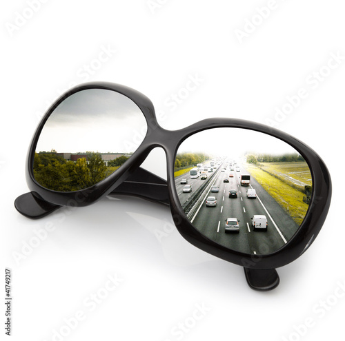 Photo: occhiali autostrada occhiali autostrada