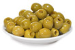 Aperitivo de aceitunas rellenas.