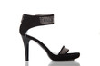 woman shoes on white background