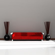 Rotes Sofa