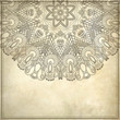 floral pattern on grunge background