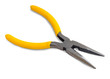 Foto: yellow pliers open isolated on white background yellow pliers open isolated on white background