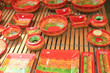 Pottery on a French market Pottery on a French market