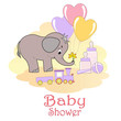 Baby Shower card.