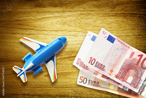 Photo: toy plane euros toy plane euros