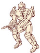 Mecha Robot Warrior With Ray Gun