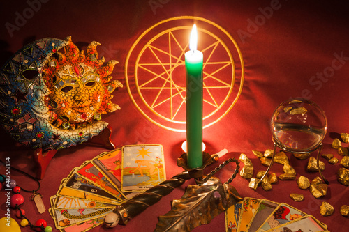 Photo: Tarots cards (4). Tarots cards (4).
